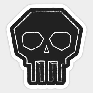 Impossible skull Sticker